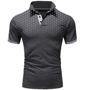 Polo homme de haute qualité pour un usage décontracté, respirant, grandes tailles, style moderne pour l'été. - Product Image 4