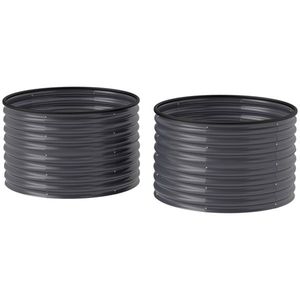 Fioriere e Vasi da Giardino Zincati per Decorazioni Esterne - Product Image 3