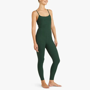 Mono Deportivo Transpirable Personalizado para Yoga y Gimnasio para Mujer, Ropa Deportiva Urbana Suave y Sostenible con Patrón Sólido, Servicio OEM Disponible - Product Image 2