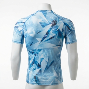 Camiseta de Compresión para Hombre, Manga Corta, Estilo Bape, Camiseta Gráfica para Hombre, Ropa Deportiva, Fitness, Atletismo - Product Image 4