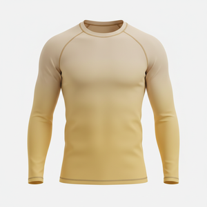 เสื้อแรชการ์ดแขนยาวแบบยูนิเซ็กซ์ สำหรับกิจกรรมกลางแจ้ง แข่งขัน กีฬาแห้งเร็ว บีเจเจ เอ็มเอ็มเอ็ม ยิวยิตสู กราปลิง ชุดกีฬา - Product Image 1