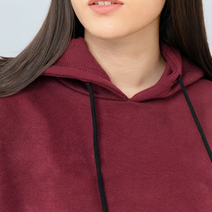 Top Selling Winter Women Lightweight Fleece Tracksuit Plus Size Elastic Waist Breathable Solid Women's Cotton <b>Pullover</b> Tracksuit - Product Image 5