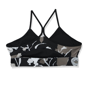 High Impact Non <b>Removable</b> <b>Pads</b> Sports <b>Bra</b> OEM ODM Design Made U-Neck Contrast Color Piping Design Sports <b>Bras</b> - Product Image 4