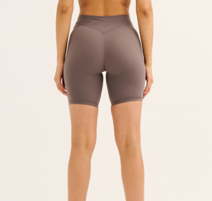 Shorts de cycliste taille haute en nylon pour femme avec poches, séchage rapide, compression, pantalon de sport, leggings personnalisés push-up pour le yoga et l'entraînement - Product Image 6