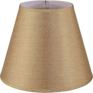 Abat-jour Empire Transitional Spider Shade en tissu texturé en toile de jute rigide marron doré, housses et abat-jours pour lampes - Product Image 3