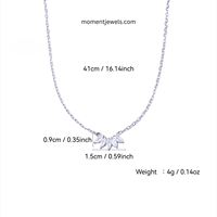 Collier pendentif feuille en zircon plaqué or 18 carats, chaîne délicate pour clavicule, pour femme, cadeau de fête