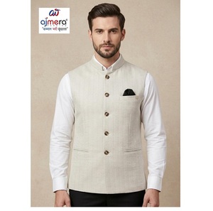 Men <b>Waistcoat</b> Stylish Partywear Formal Outfit for Wedding Party Office Wear Comfortable Fit Daily Use - Product Image 1