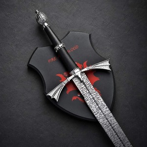 Épée Dark Sister faite à la main en acier inoxydable de haute qualité avec gravure complexe, épée suspendue avec support mural offert, cadeau pour lui - Product Image 4