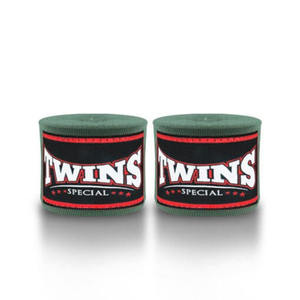 ผ้าพันมือสำหรับชกมวยแบบมืออาชีพ Twins Boxing Muay Thai MMA ผ้าพันมือแบบยืดหยุ่น สีและโลโก้ปรับแต่งได้ อุปกรณ์ฝึกซ้อม - Product Image 2
