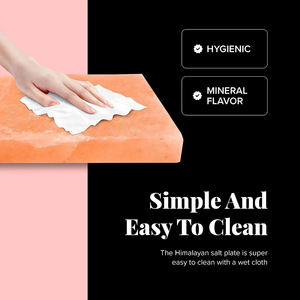 Artisanat Naturel de Haute Qualité - Briques et Carreaux de Sel de l'Himalaya, Planche de Cuisson en Sel Rose Cristallin pour Barbecue, Fait Main - Product Image 3