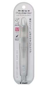 PilotDr. Grip CL PlayBorder Mist <b>Color</b> Mechanical <b>Pencil</b> 0.3mm Shaker System Ergonomic Soft Grip Plastic Body 10 Pcs/Box - Product Image 4