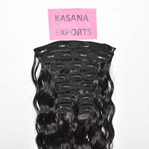 Cuticle Aligned 100% Natural Unprocessed Virgin Indian clipins Machine Double Weft Deep Wave <b>Braiding</b> Human <b>Hair</b> <b>Extensions</b> - Product Image 1