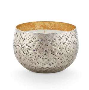 Bold Blossom <b>Brass</b> <b>Candlestick</b> Holder Round Shape Embossed Pattern Heat Resistant Eco-Friendly Handmade Home Decoration - Product Image 4