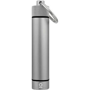 Premium Aluminum Metal Storage Tube Keychain Pocket-sized Airtight <b>Case</b> and Holder - Product Image 1