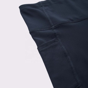 Manufacturer Women's Fitness Gym Wears Pro Performance Mid Waist Yoga Running <b>Leggings</b> Zip <b>Pocket</b> Spandex/Polyester Four-Way - Product Image 6