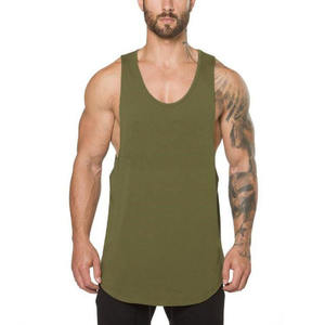 ZESHAN ZAFAR PRODUCTS Camiseta sin Mangas Blanca de Algodón 100% de Secado Rápido para Gimnasio y Deportes, Unisex, Lisa, con Logotipo Personalizado - Product Image 2