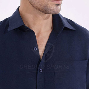 Camisas de Algodón para Hombre a la Moda, Tejido de Algodón Transpirable, Camisas de Algodón para Hombre, Estilo Casual para el Día a Día - Product Image 6
