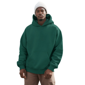 Sudadera con Capucha Azul Rey Premium, con Cordón Ajustable, Bolsillo Frontal, Forro Polar, Manga Larga, Casual, Ecológica, Unisex - Product Image 2