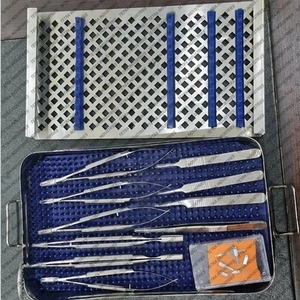 Kit d'instruments microchirurgicaux de base pour la chirurgie de la main de qualité supérieure avec étui de stérilisation pour la chirurgie de la main et des petites interventions CE - Product Image 4