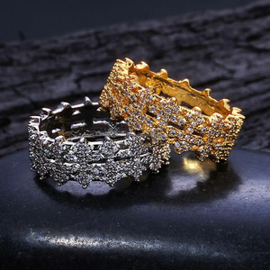 Anillo de Compromiso de Lujo con Moissanita Tallada, Anillo de Boda Clásico para Hombre con Engaste de Garras en Plata de Ley 925 Bañada en Rodio, Regalo Ideal - Product Image 4