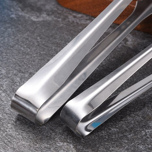 Pinzas para servir hielo de acero inoxidable con pulido espejo suave, pinzas mini doradas de acero inoxidable para azúcar y hielo - Product Image 3