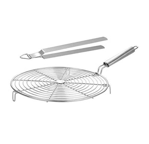 Stainless Steel Baking Sheet <b>Cooling</b> <b>Rack</b> Set Heavy Duty Oven Tray & Wire <b>Rack</b> Baking Roasting Grilling Cookies - Product Image 3