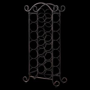 Étagère flottante à trois niveaux en métal noir robuste et bois de noyer foncé, style industriel chic urbain, unité murale de bar - Product Image 2