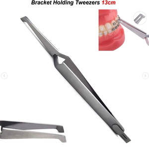 Juego de Herramientas Dentales de Ortodoncia con Cortador de Ligaduras, Pinzas para Brackets, Pinzas de Acero Inoxidable, Kit Profesional - Product Image 4