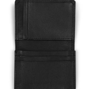 Factory Customized Best Brands Men's Crazy Horse Leather Slim Genuine Real Leather <b>Wallet</b> Bifold Cowhide <b>Holder</b> - Product Image 5