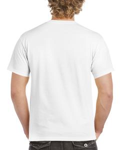 Échantillon gratuit, vente en gros, t-shirt pour homme en coton 100% tricoté blanc, impression sérigraphique personnalisée à bas prix avec logo de l'entreprise - Product Image 6