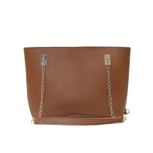 Women's Handbag Two Chain Strap Zipper Soft Spacious Customizable <b>Large</b> Capacity Tote Durable Genuine Leather Waterproof High - Product Image 2