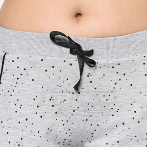 Pantalon pour femme à taille mi-haute 100% coton, fabrication professionnelle, prix bas, service OEM, conception de logo personnalisé, en vente - Product Image 6