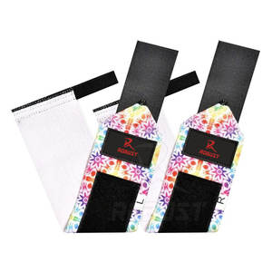 Bandes de poignet en néoprène respirantes et antidérapantes fabriquées au Pakistan avec fermeture auto-agrippante – Équipement de fitness durable pour hommes – Meilleures ventes - Product Image 2