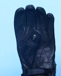 Gants de moto en cuir véritable pour hommes, avec protection des doigts et des phalanges, compatibles écran tactile, respirants, équipement de motard - Product Image 5