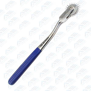 Poignées de couleur bleu, rouge, orange, noir pour les tests sensoriels et réflexes 4 Wartenberg Pin Wheel Set Chiropractic Instruments - Product Image 3