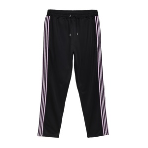 Nouveaux survêtements de jogging personnalisés pour hommes avec pantalon athlétique à double rayure inversée côté respirant - Product Image 1