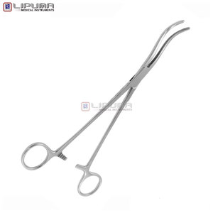 Pinzas Pediculares de Alta Calidad de 23.0CM, Instrumentos Médicos Quirúrgicos Urológicos y Vasculares Manuales con Estándar de Seguridad MOL - Product Image 5