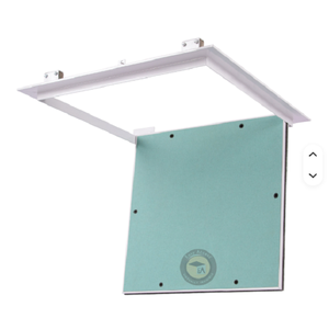 Streamlined Gypsum <b>Ceiling</b> Hatch Aluminum Frame Access Panel for Hidden Maintenance Openings in Hotels - Product Image 1