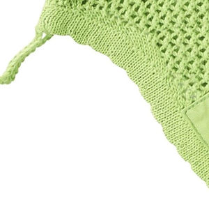 Velo antimoscas para caballo, tejido a mano, ajustable, cortavientos de invierno, de secado rápido, con protección para las orejas, diseño único - Product Image 2