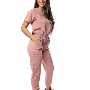 Wholesale Doctors Solid Color <b>Nurse</b> Uniforms Hot Sale Anti Wrinkle Washable Cotton Made Hospital <b>Nurse</b> Uniform - Product Image 1
