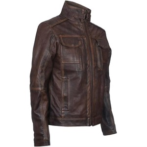 Chaqueta Varsity Personalizada de Alta Calidad para Hombre, Chaqueta Bomber de Cuero con Forro Polar para Invierno, Bordado Streetwear, Estilo Letterman, Impermeable - Product Image 4