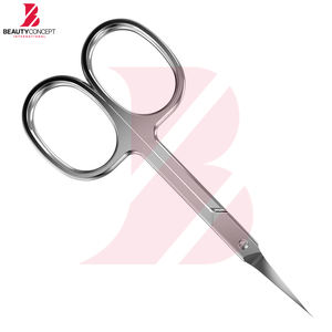 กรรไกรตัดหนังกำพร้าคมพิเศษ ใบมีดโค้งแหลม ผลิตจากเหล็กกล้าไร้สนิมเกรดผ่าตัด สำหรับตัดหนังกำพร้าอย่างแม่นยำ - Product Image 4