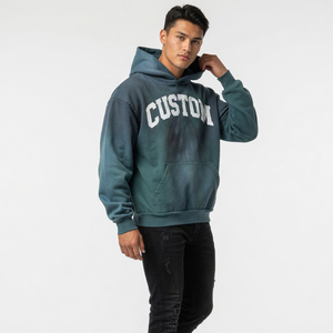 Sudadera con capucha extragrande Glory Custom Screen Print Sun Fade, sudaderas de primera calidad para ropa urbana, sudadera con capucha al por mayor OEM. - Product Image 4
