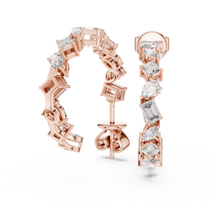 Chic transporter 14K Mossanite bijoux dame cadeau 10K/14K /18K/22K/925 argent poire coupe Moissanite boucles d'oreilles - Product Image 1