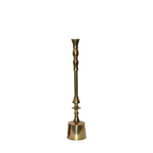 Candelabro de la mejor calidad con acabado dorado para decoración del hogar, portavelas de aluminio fundido hecho a mano y personalizado. - Product Image 3