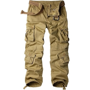 Pantalon de travail fabriqué en usine de qualité unique pour homme 65% coton 35% polyester pantalon à poches multiples imperméable - Product Image 6