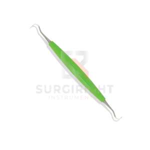Titanium Anterior Sickle Scaler Small Dental Periodontal Instrument For Precise <b>Plaque</b> Calculus <b>Removal</b> by SurgiRight - Product Image 1