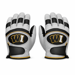 Gants de frappe de baseball en gros avec tissu extensible respirant et paume à double couche pour l'entraînement sportif - Product Image 1