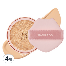 Ricarica per Cushion Vanillaco Essence Skin Pink 12g N. Confezione Sconto di 4 Spugne per Trucco Beige 23 - Product Image 1