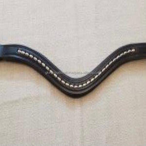 Bracelet de sourcils de cheval en cuir, chaîne métallique et argent décoratives, meilleure vente, vente en gros - Product Image 4